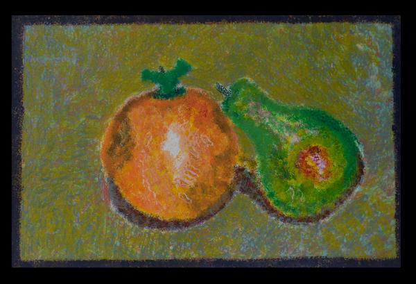 Orange and Pear